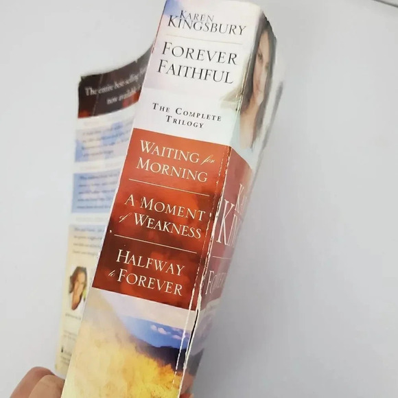 Forever Faithful: The Complete Trilogy PB Karen Kingsbury Morning Moment Forever - Picture 4 of 9